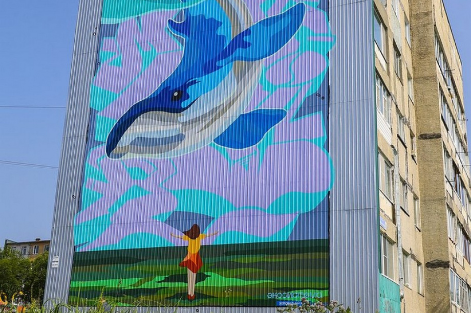 Камчатский стрит-арт. Фоторепортаж. фото: Виктор Гуменюк. Фотография 11
