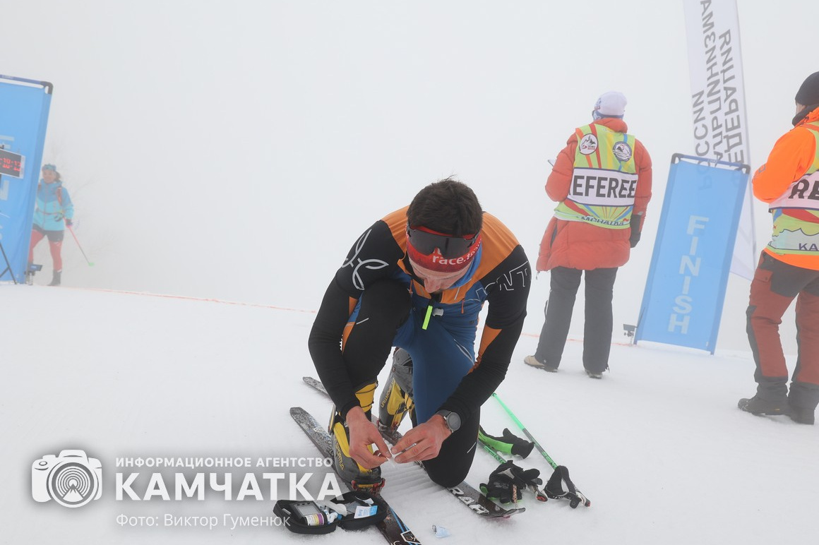 Соревнования по ски-альпинизму на Камчатке. Фоторепортаж. фото: Виктор Гуменюк. Фотография 42