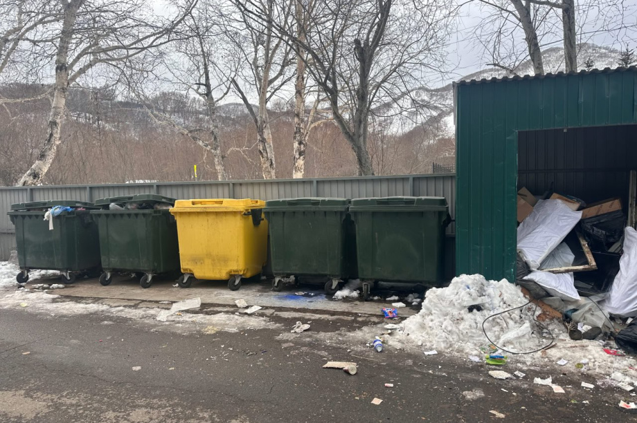 Пять «управляек» Вилючинска поплатились штрафами за грязь на мусорных площадках . Фото: УФССП по Камчатскому краю и Чукотскому автономному округу. Фотография 3