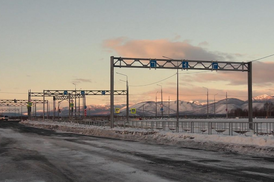 Дорога к новому аэропорту на Камчатке готова на 98 % и будет сдана в конце ноября. фото: kamgov.ru