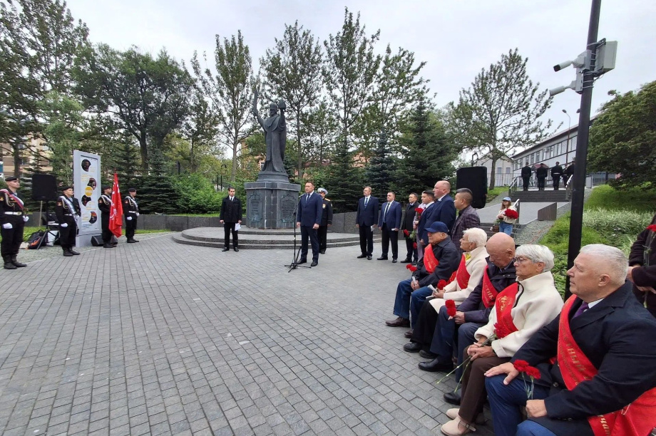 В Петропавловске-Камчатском отметили 172-ю годовщину героической обороны порта. Фото: администрация Петропавловска-Камчатского. Фотография 15