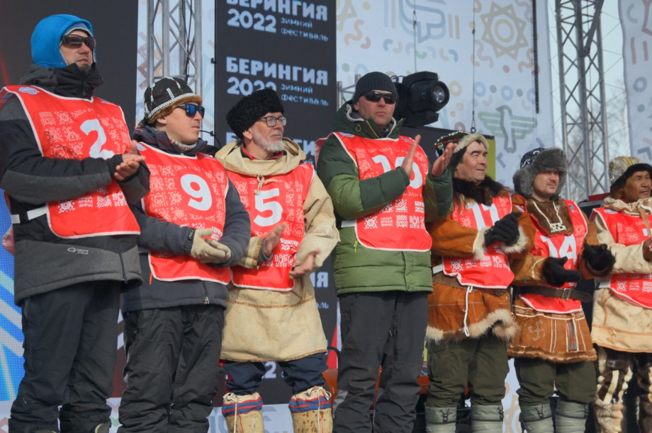 Пятнадцать каюров принимают участие в гонке-прологе Берингии . Фото: пресс-служба правительства Камчатского края. Фотография 2