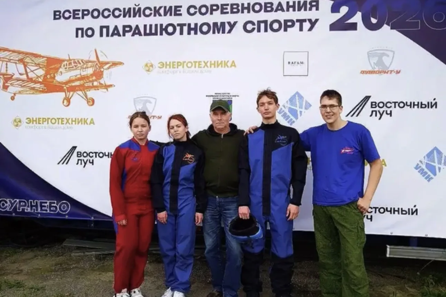 Юные парашютисты с Камчатки покорили небо над Приморьем. Фото: Управление образования администрации ПКГО. Фотография 2
