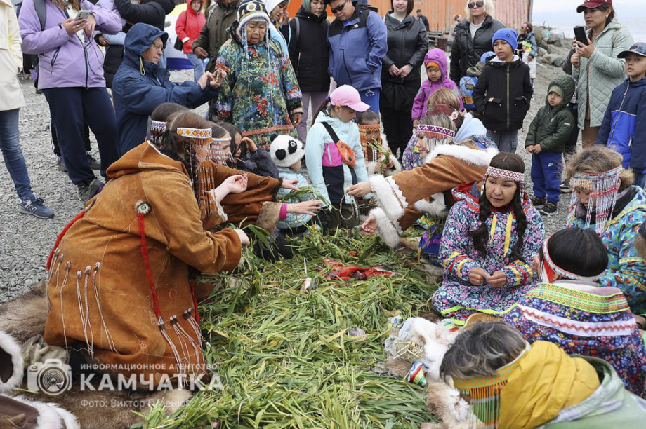 Национальный обрядовый праздник КМНС Камчатки провели по корякским и ительменским традициям. Фото: ИА «Камчатка»\Виктор Гуменюк. Фотография 22