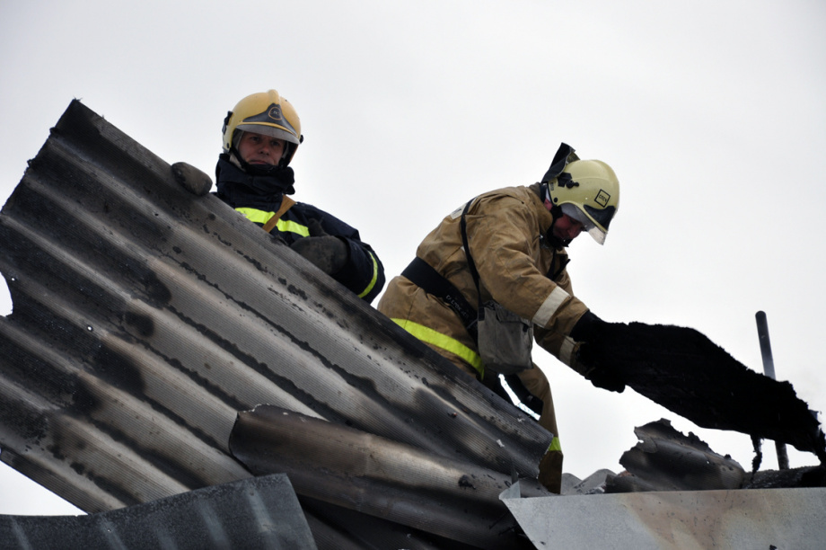 Пожар в дачном доме вспыхнул в Елизовском районе. Фото: ГУ МЧС России по Камчатскому краю/архив 