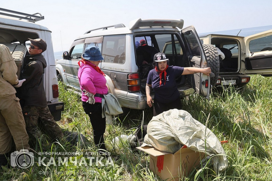 Заповедный берег юга Камчатки очистили от мусора. фото: Виктор Гуменюк. Фотография 21