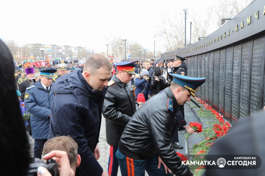 Памятные мероприятия в Парке Победы. Фото: Виктор Гуменюк. Фотография 85