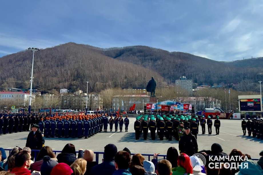 Камчатка отмечает День Великой Победы. Фото: ИА "Камчатка". Фотография 7