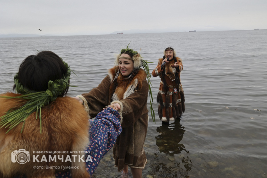 Национальный обрядовый праздник КМНС Камчатки провели по корякским и ительменским традициям. Фото: ИА «Камчатка»\Виктор Гуменюк. Фотография 5
