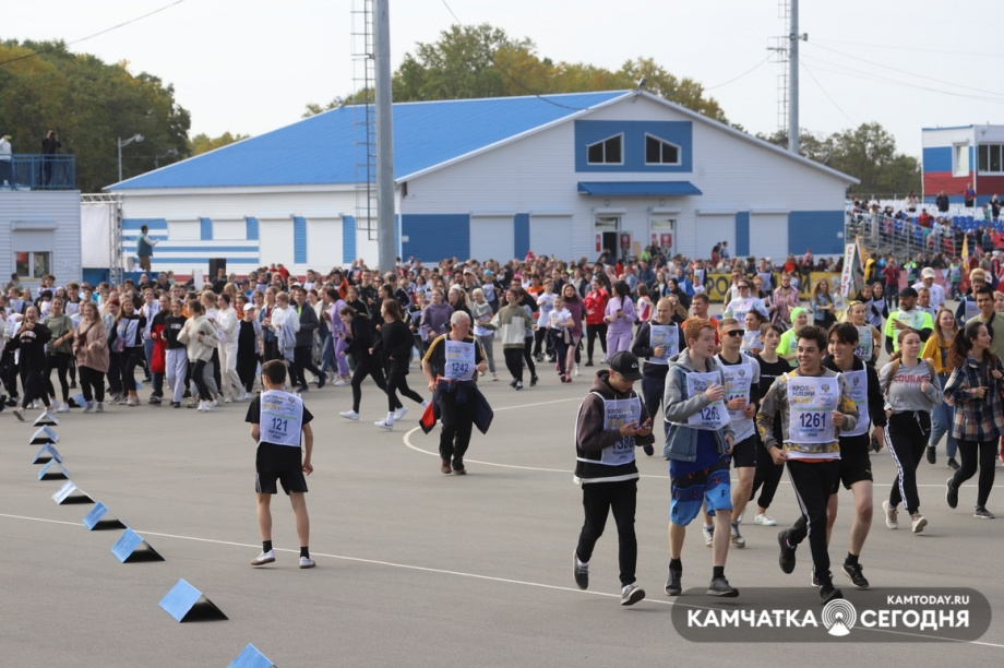 «Кросс нации 2021»: фоторепортаж Виктора Гуменюка. Фото: Виктор Гуменюк / информационное агентство «Камчатка». Фотография 24
