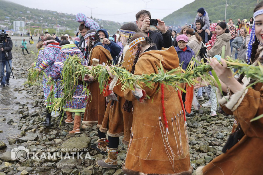 Национальный обрядовый праздник КМНС Камчатки провели по корякским и ительменским традициям. Фото: ИА «Камчатка»\Виктор Гуменюк. Фотография 2