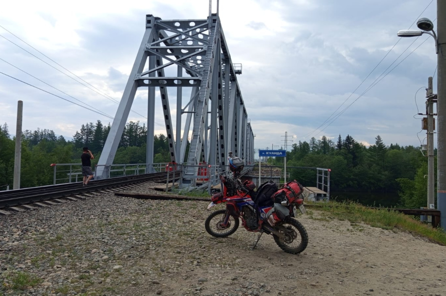 Мотопутешествие словака через всю Россию с остановкой на Камчатке. . Фотография 17