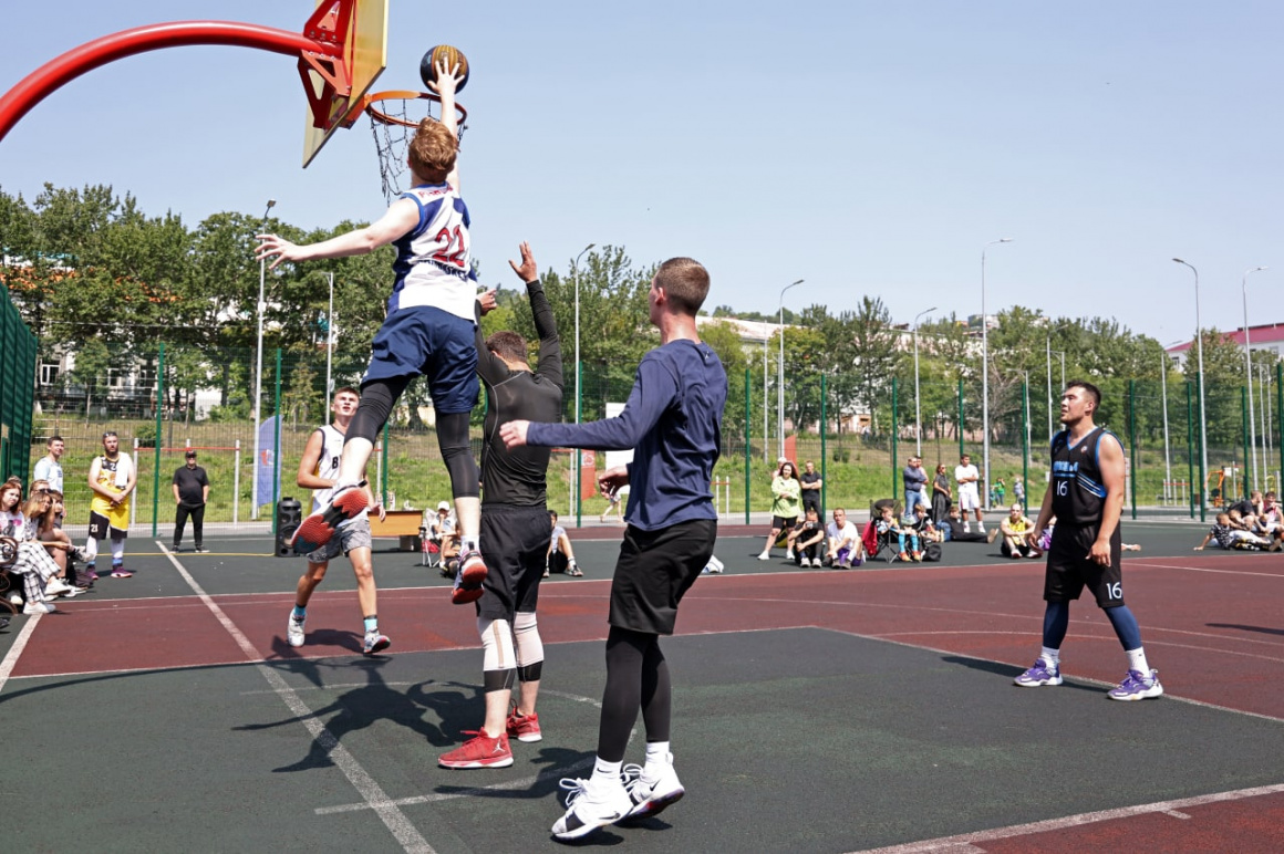 Соревнования по баскетболу на Камчатке. Фоторепортаж . Фото: Роман Бавыкин. Фотография 1