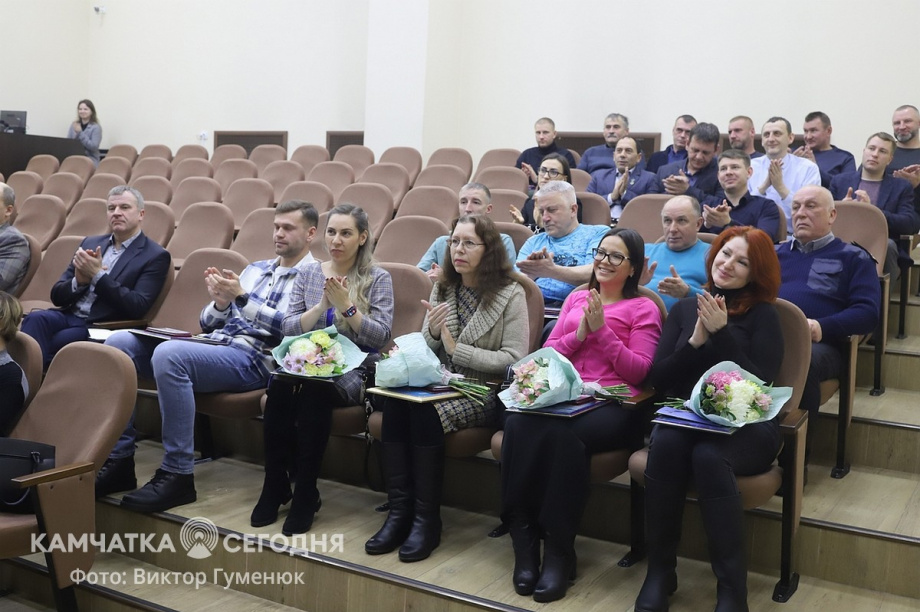 Лучших по профессии в рыбной отрасли наградили на Камчатке. Фото: Виктор Гуменюк\ИА "Камчатка". Фотография 3