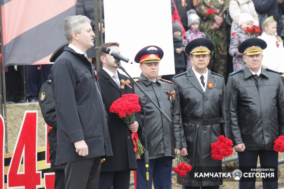 Памятные мероприятия в Парке Победы. Фото: Виктор Гуменюк. Фотография 30