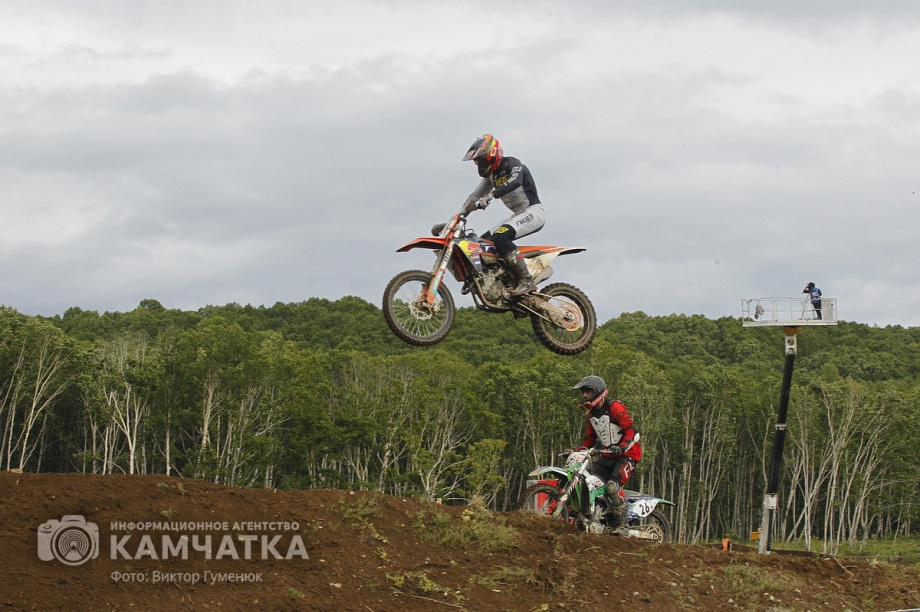 Сборная России победила на Кубке Содружества по мотокроссу на Камчатке. . Фотография 65