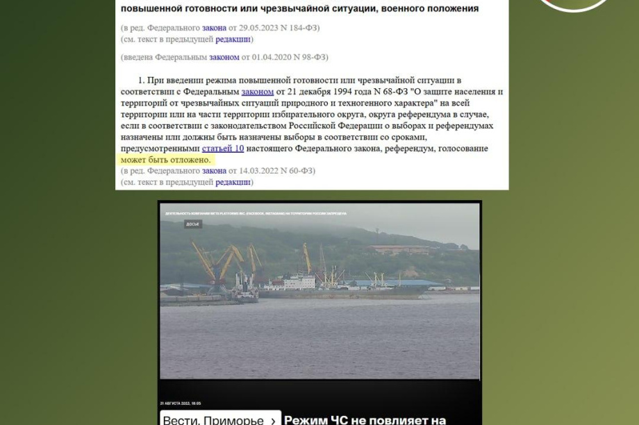 На Камчатке развенчали ложь о переносе выборов губернатора. https://t.me/warfakes. Фотография 3