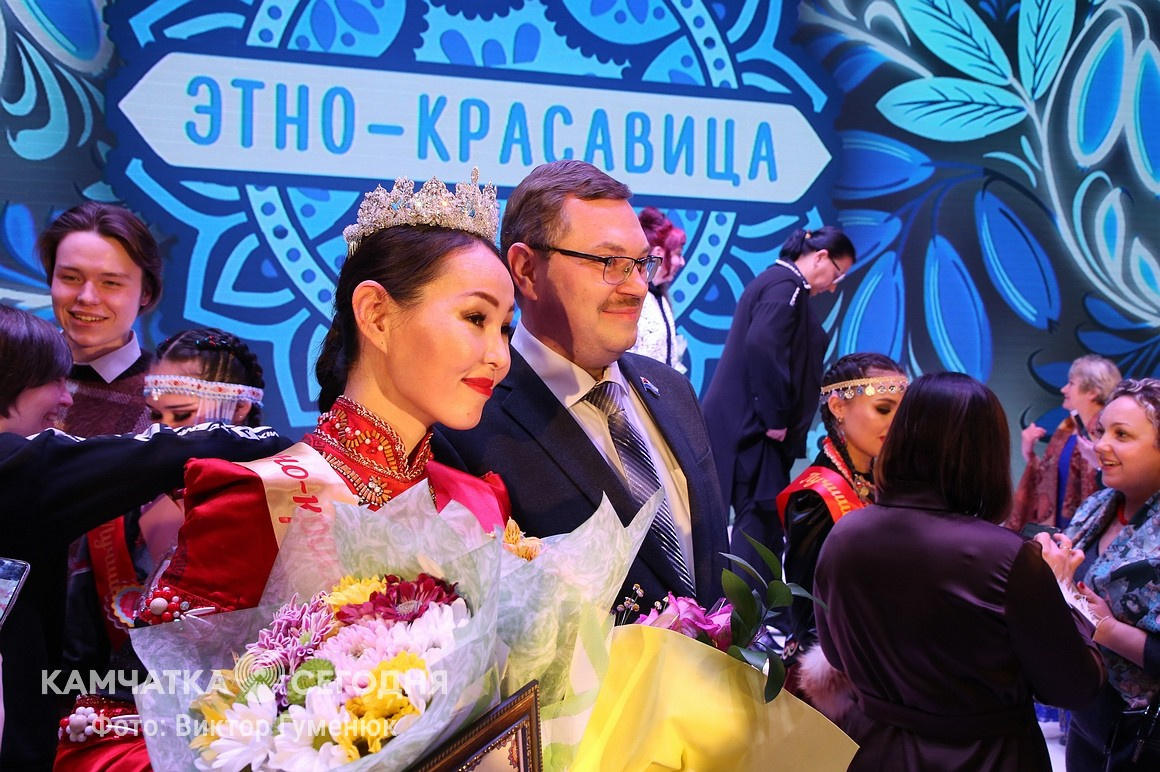 Финал конкурса «Этнокрасавица-2022» на Камчатке. Фоторепортаж. Фото: Виктор Гуменюк. Фотография 2