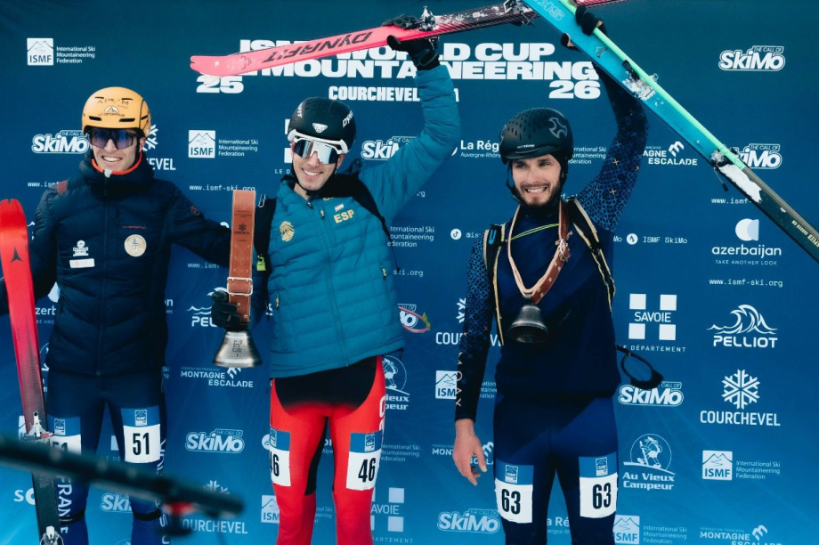 Бронзовый триумф Никиты Филиппова на Кубке мира по ски-альпинизму. Фото: ТГ-канал Никиты Филиппова. Фотография 5