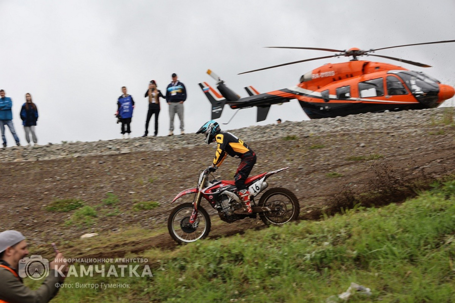 Сборная России победила на Кубке Содружества по мотокроссу на Камчатке. . Фотография 96