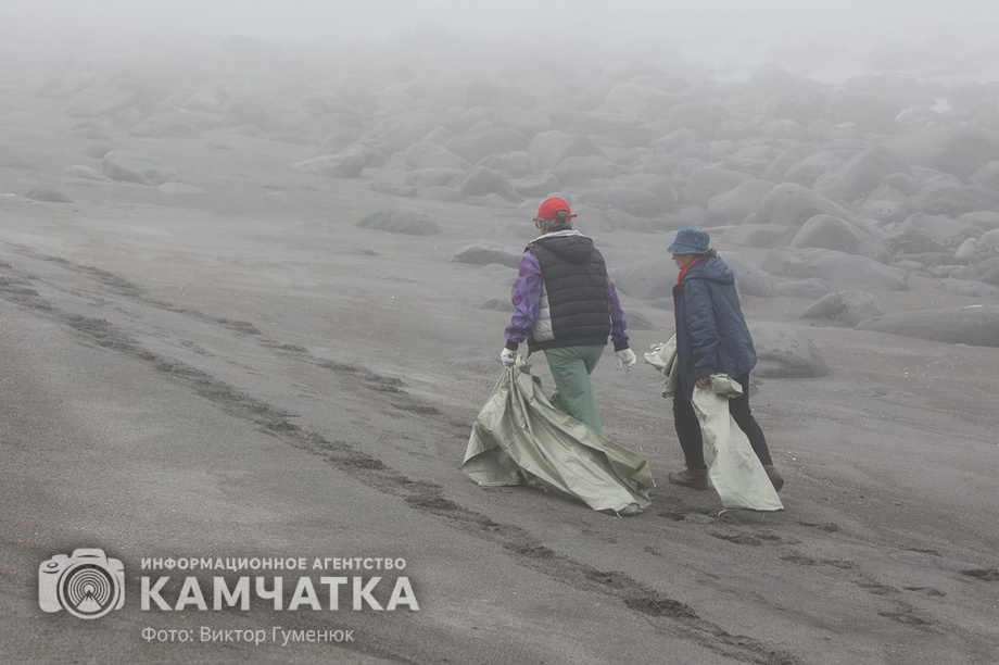 Заповедный берег юга Камчатки очистили от мусора. фото: Виктор Гуменюк. Фотография 31