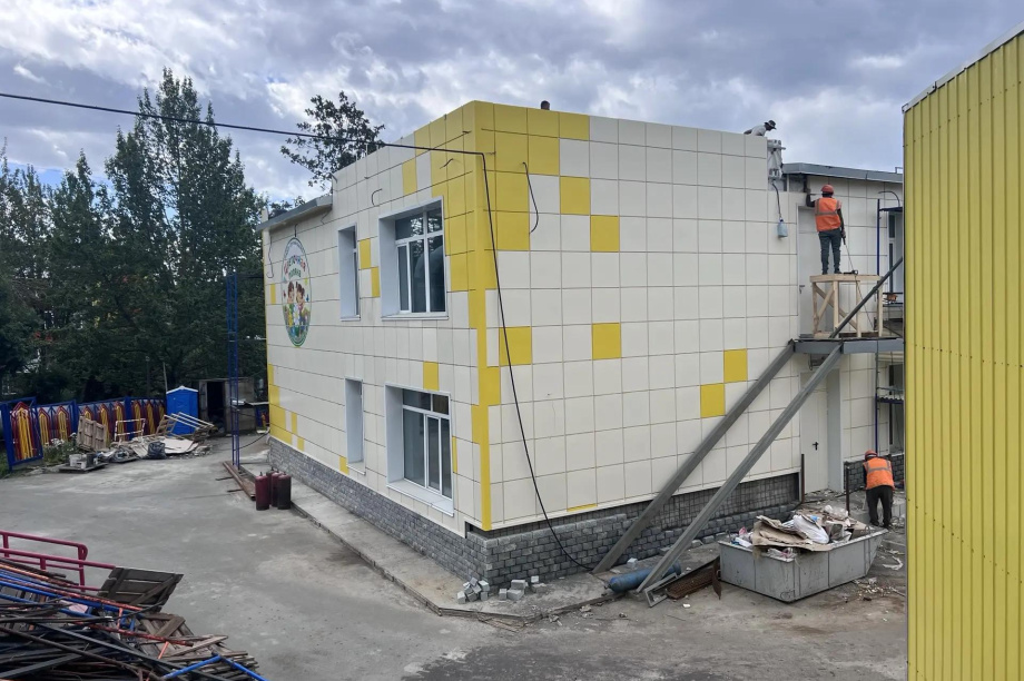 В Петропавловске-Камчатском завершается капремонт Детского сад № 6. . Фотография 1