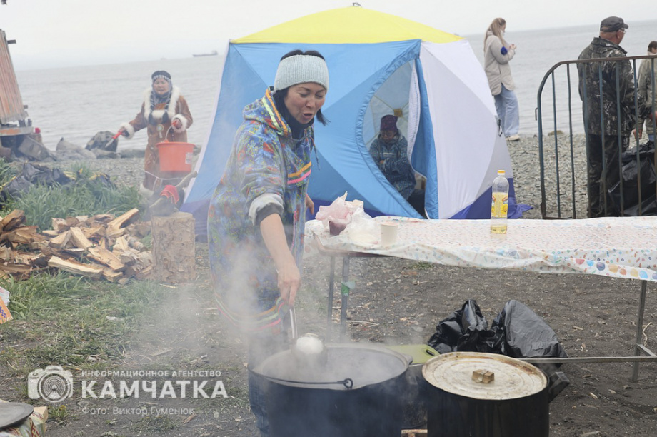 Национальный обрядовый праздник КМНС Камчатки провели по корякским и ительменским традициям. Фото: ИА «Камчатка»\Виктор Гуменюк. Фотография 26