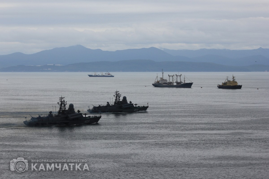 Парад военных кораблей состоится в Петропавловске в День ВМФ. Фото: Олеся Сурина, архив ИА "Камчатка". Фотография 3