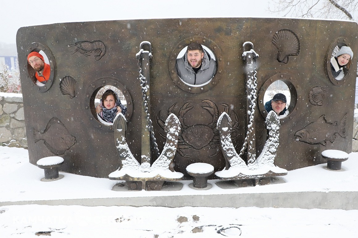 Первый снег выпал в столице Камчатки. Фоторепортаж. Фото: Виктор Гуменюк\ИА "Камчатка". Фотография 8