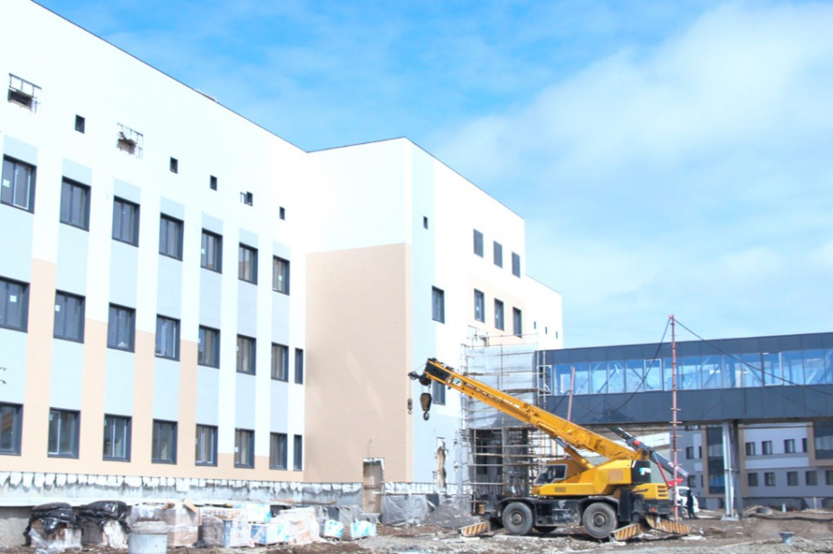Более 925 млн рублей поступит из федерального бюджета на строительство Камчатской краевой больницы. Фото: kamgov.ru. Фотография 1