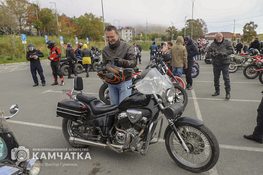 Камчатские байкеры завершили мотосезон 2024 года (фоторепортаж). Фото: ИА «Камчатка» . Фотография 56