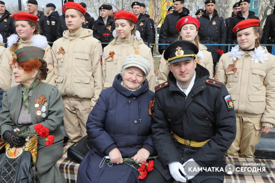 Памятные мероприятия в Парке Победы. Фото: Виктор Гуменюк. Фотография 50