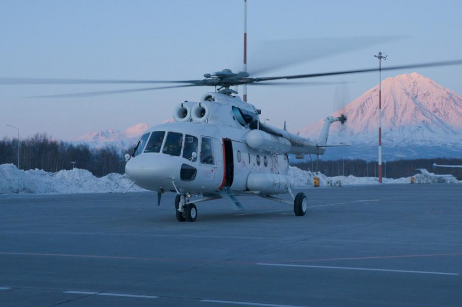 Камчатское авиапредприятие получило новый вертолет с большой дальностью полета. фото: kamgov.ru