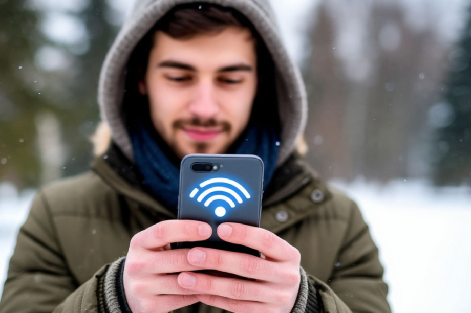 На Камчатке расширят сеть Wi-Fi для удобства жителей. Изображение от shedevrum.ai