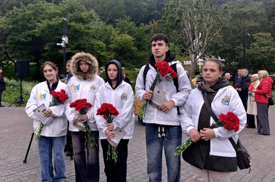 В Петропавловске-Камчатском отметили 172-ю годовщину героической обороны порта. Фото: администрация Петропавловска-Камчатского. Фотография 20