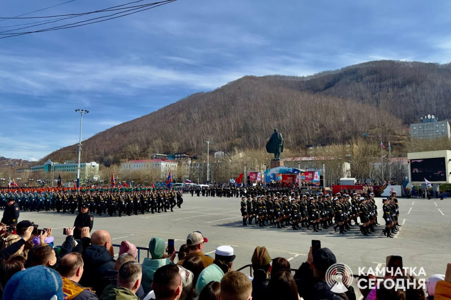 Камчатка отмечает День Великой Победы. Фото: ИА "Камчатка". Фотография 13