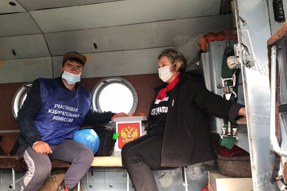 Досрочное голосование на выборах губернатора стартовало в труднодоступных районах Камчатки. Фото: Избирательная комиссия Камчатского края