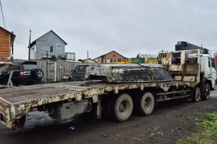 В микрорайоне Авача Петропавловска-Камчатского демонтируют незаконные гаражи и постройки. ПКГО. Фотография 3