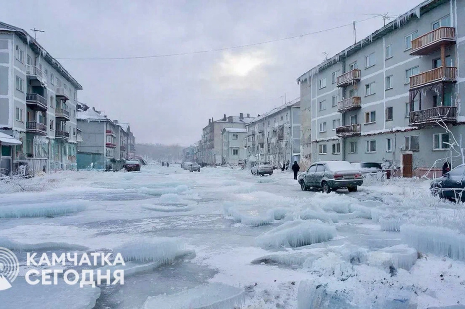 Петропавловск-Камчатский атаковал гололед. Фото: ИА "Камчатка"