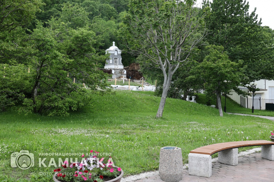 На Камчатке начались работы по реставрации часовни-памятника. фото: Виктор Гуменюк. Фотография 1