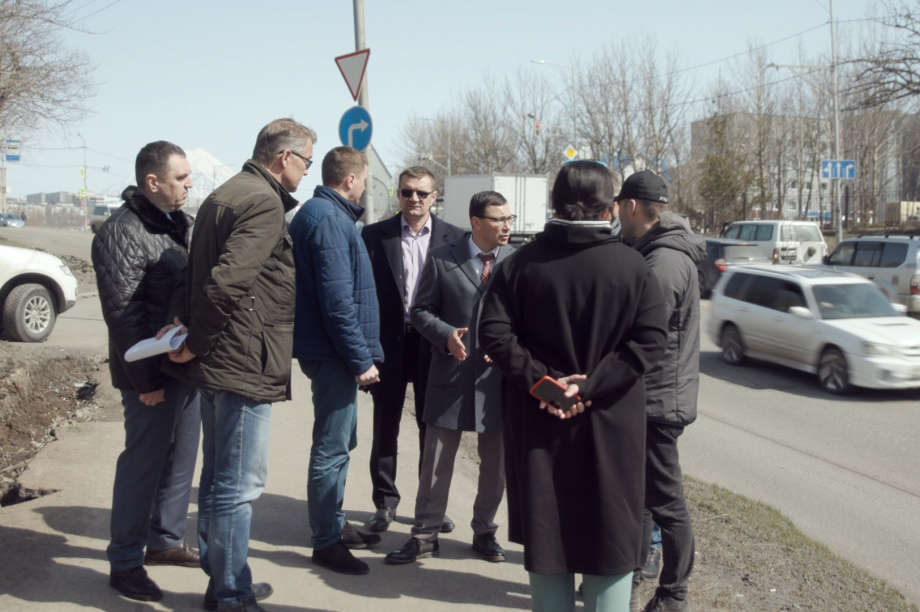 Начался ремонт дороги на улице Ленинградской в Петропавловске. Фото: kamgov.ru. Фотография 6