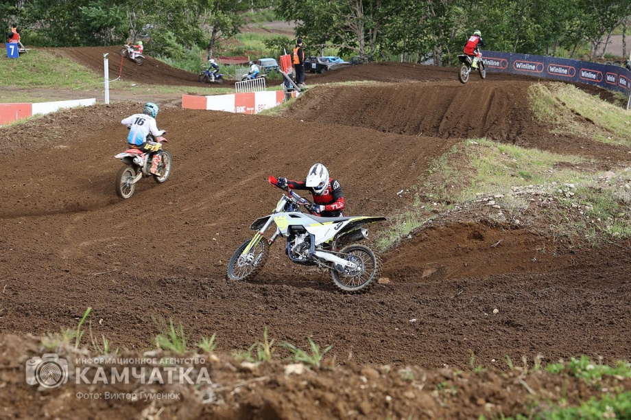 Сборная России победила на Кубке Содружества по мотокроссу на Камчатке. . Фотография 24