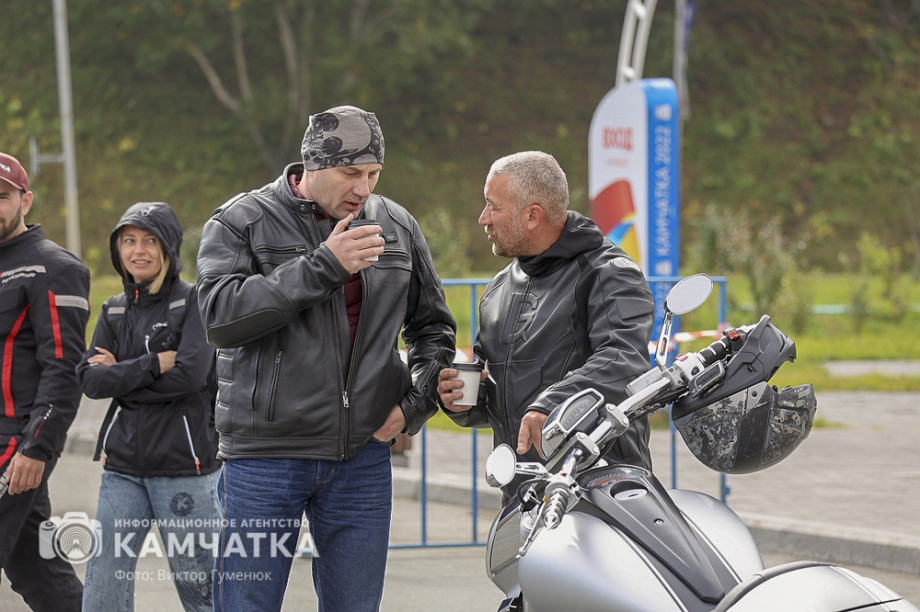 Камчатские байкеры завершили мотосезон 2024 года (фоторепортаж). Фото: ИА «Камчатка» . Фотография 17