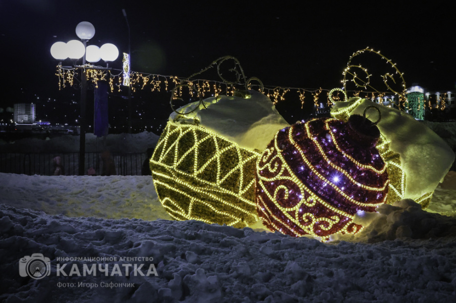 Новогодняя ночь в Петропавловске-Камчатском (фоторепортаж). . Фотография 61