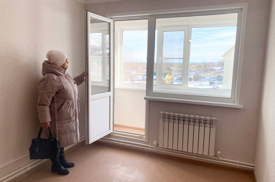 В камчатском поселке Ключи построили новый многоквартирный дом. Фото: администрация Усть-Камчатского округа. Фотография 8