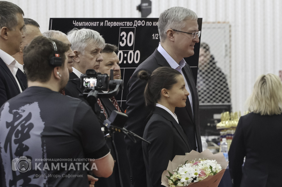 На Камчатке состоялся Чемпионат и первенство ДФО по каратэ-киокусинкай (фоторепортаж). Фото: «Камчатка Сегодня» \ Игорь Сафончик. Фотография 22