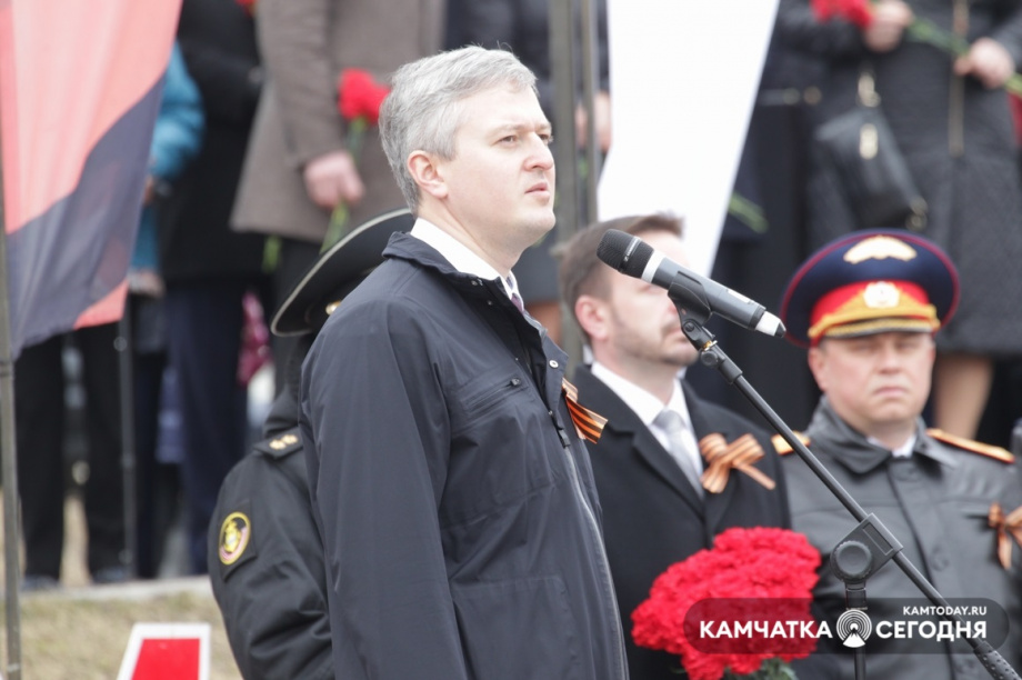 Памятные мероприятия в Парке Победы. Фото: Виктор Гуменюк. Фотография 33