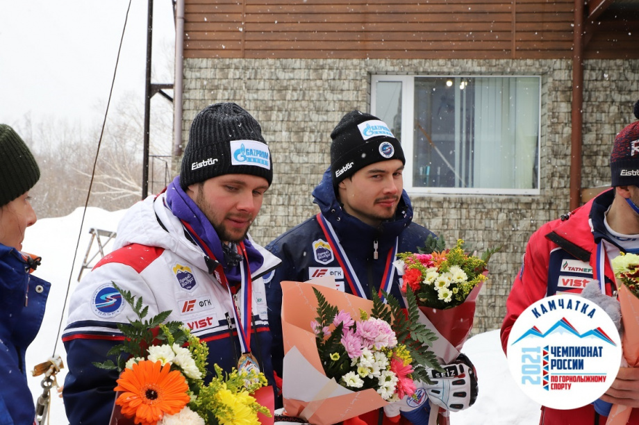 Камчатские горнолыжники победили в командном зачёте чемпионата России. Фото: Виктор Гуменюк. Фотография 12