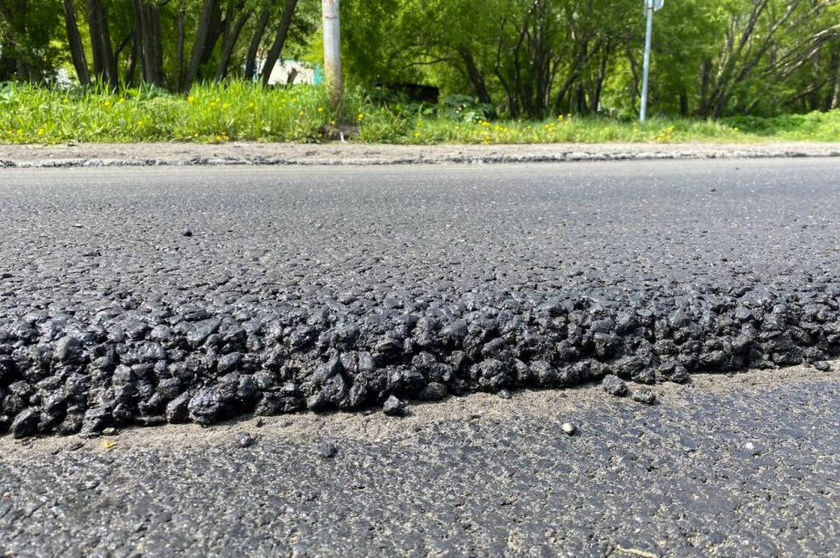 Асфальтирование дороги к ТЭЦ-2 начали в Петропавловске-Камчатском. Фото: kamgov.ru. Фотография 3