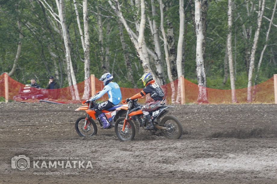 Сборная России победила на Кубке Содружества по мотокроссу на Камчатке. . Фотография 32
